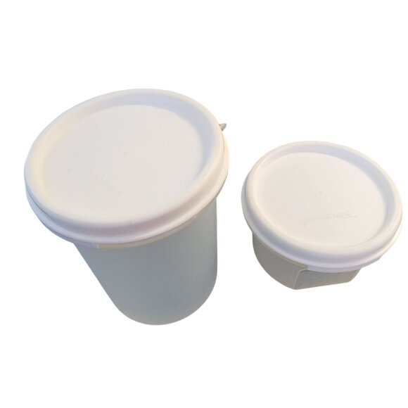 Tupperware Modular Mate Storage Containers With Lids - Assorted Sizes - White - Picture 5 of 10